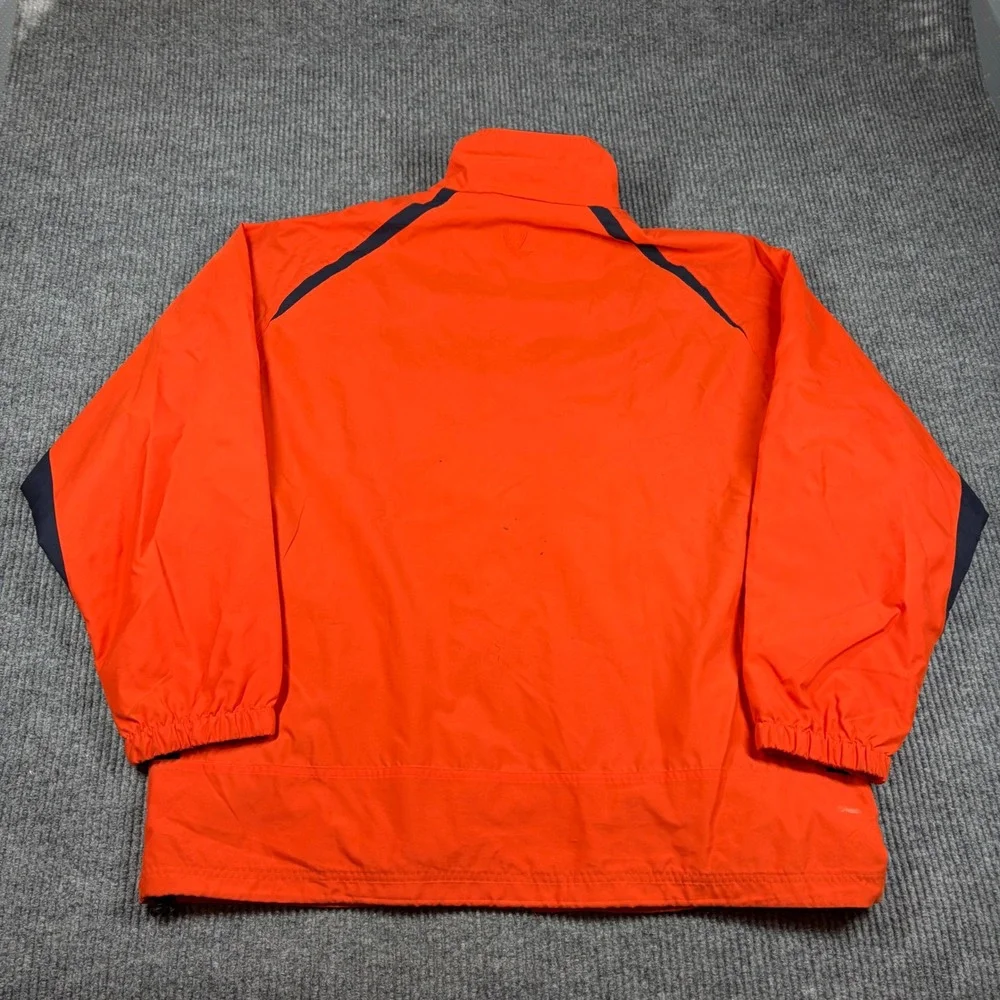 Vesi Sportswear Pullover Men's XL Auburn Tigers Windbreaker Orange Full Zip NCAA